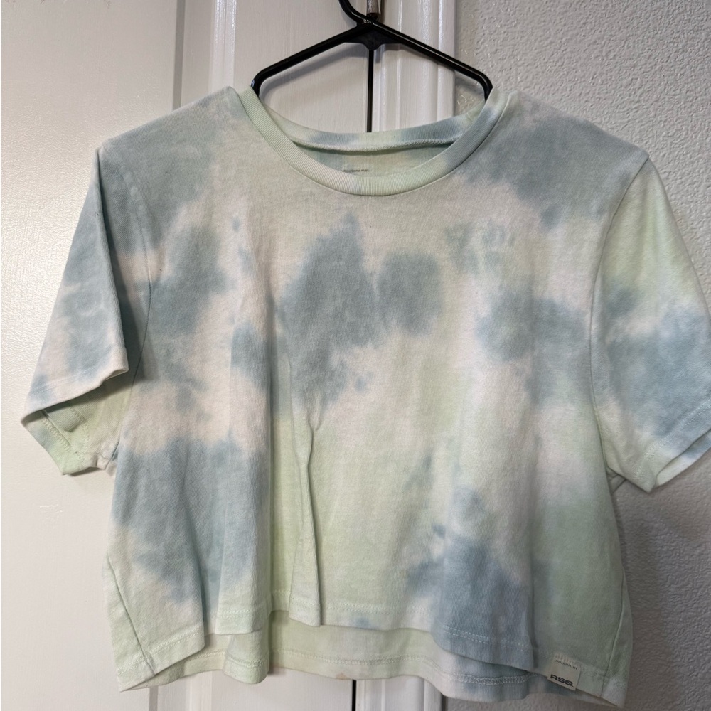 Tie-Dye Cropped T-Shirt